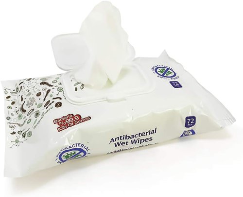 ValueX Antibacterial/Virucidal Wipes (Pack 72) ABW72AG