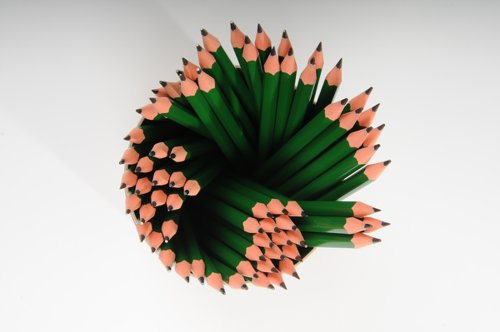 Re:create Treesaver Wood Free HB Pencils (Tube 72) - TREE72HBT