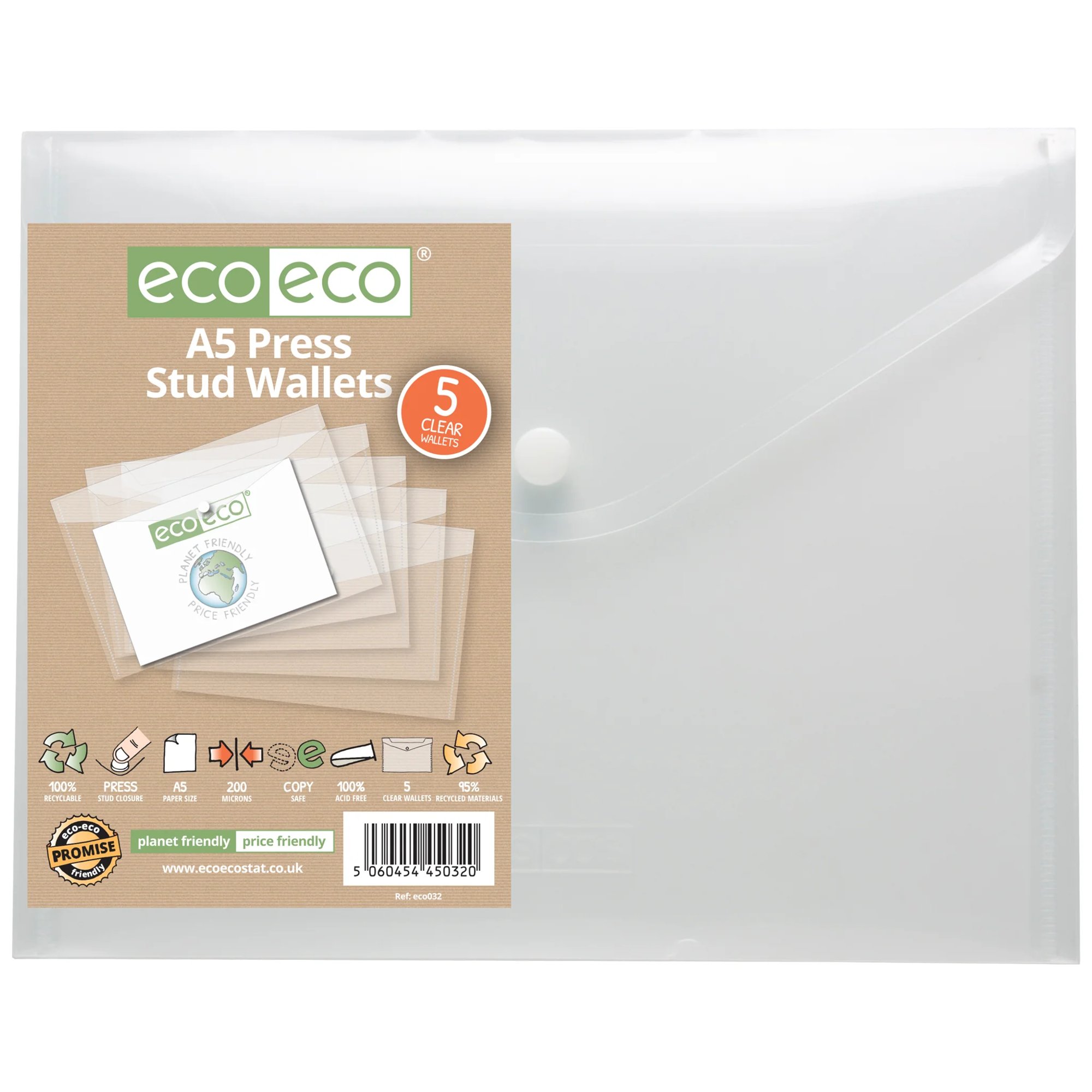 A4 50% Recycled A-Z Wide Index File Dividers - 1 Set of 24