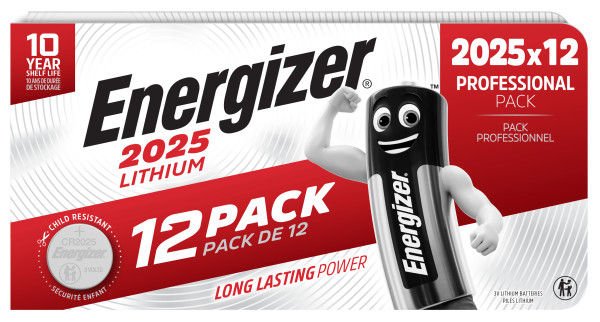 Energizer Alkaline LR44 Coin Cell Pack of 12