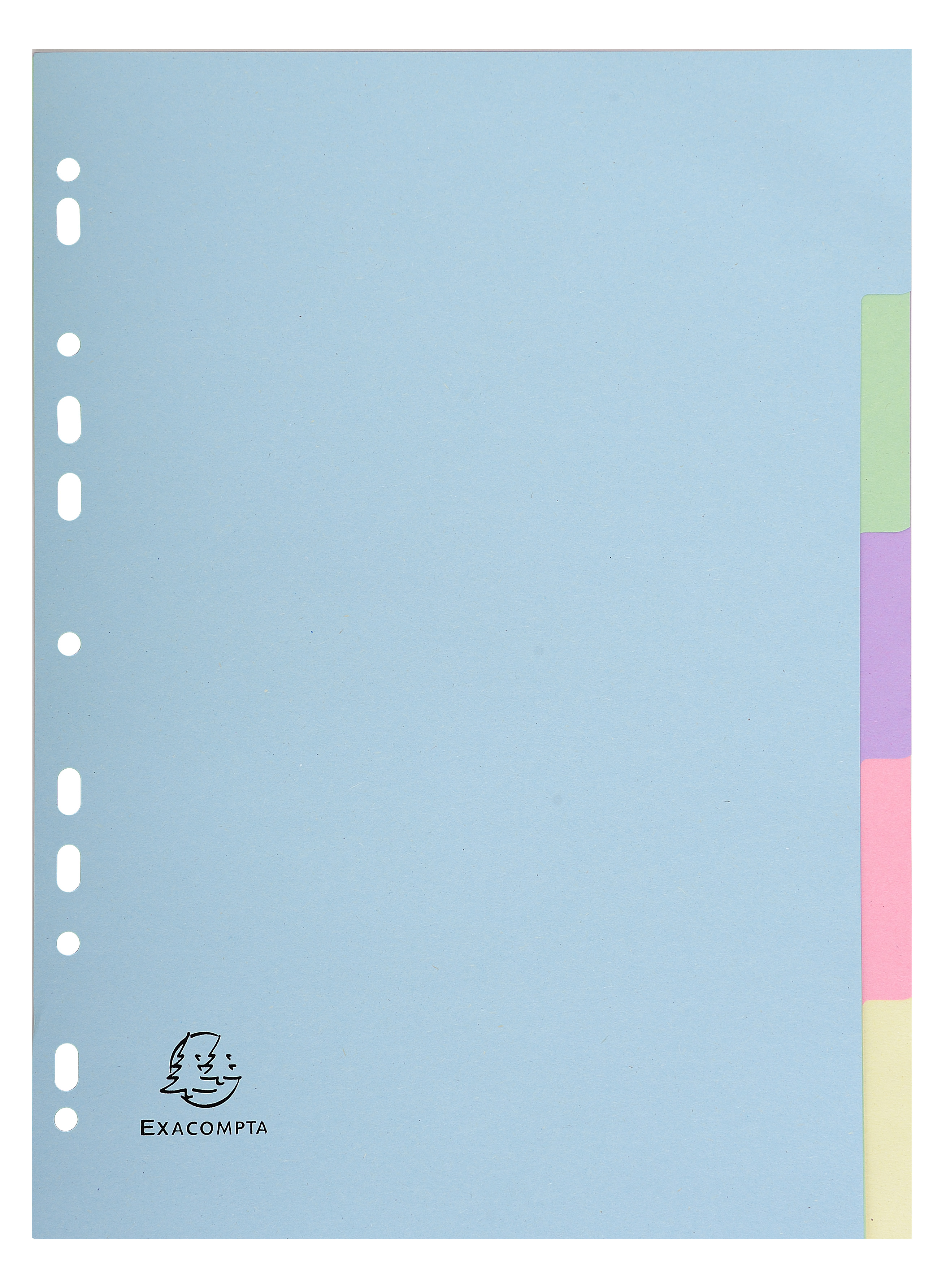 ExaCompatibleta Forever 170 GSM Recycled Pastel Dividers, A4 10 Part