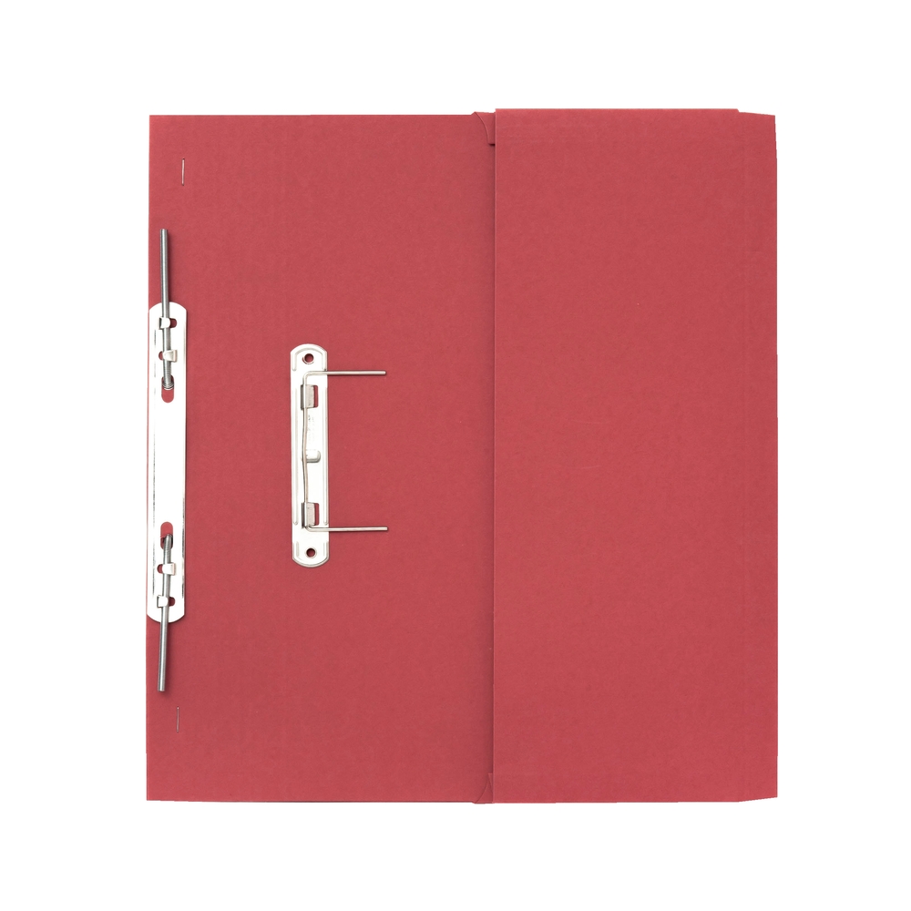Guildhall Transfer Spring Pocket File Manilla 315gsm Red (Pack 25 ...