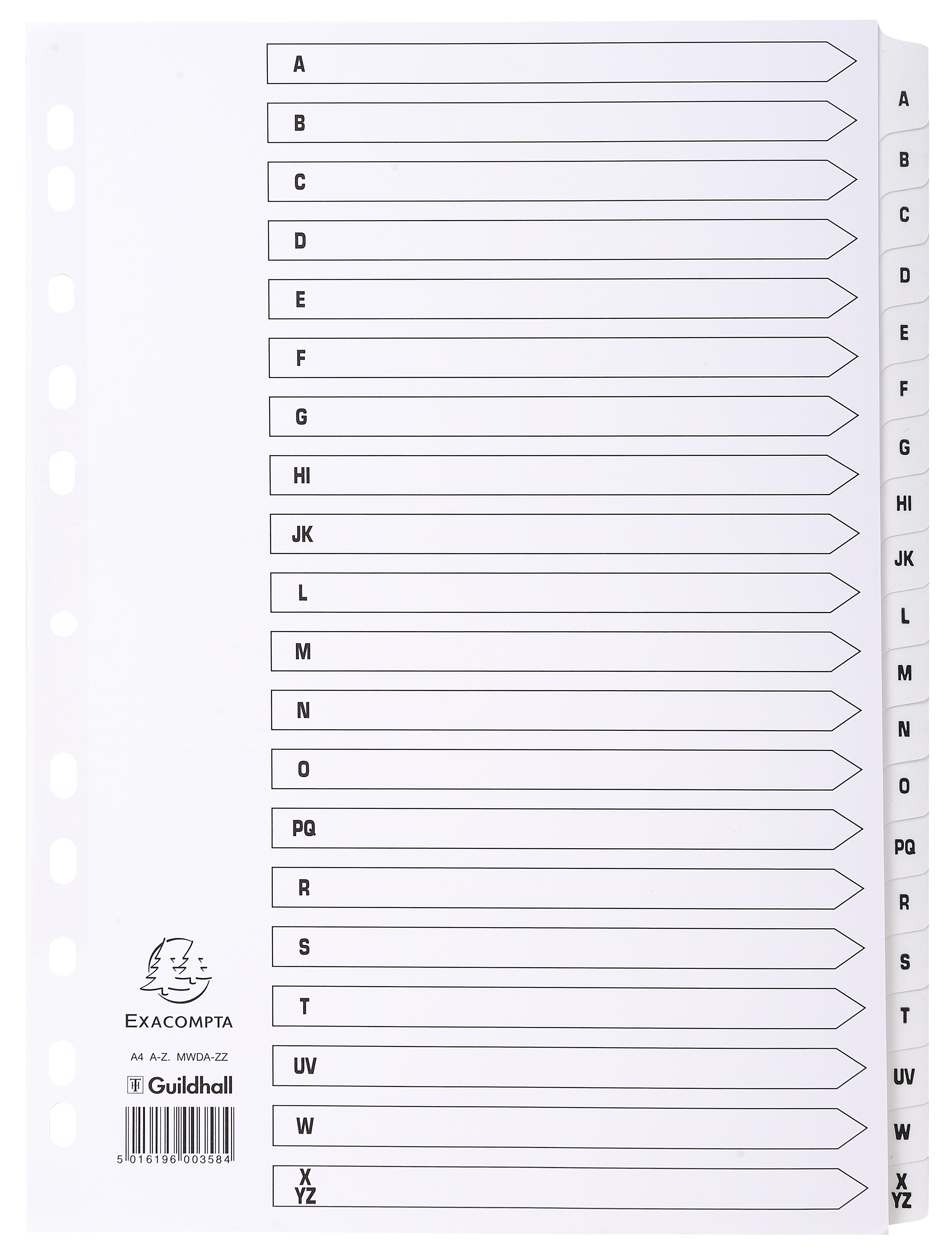 ExaCompatibleta Lined Flashcards, A6 Lined, 50 Revision Cards with Articulated Ring - Pack of 19 Assorted