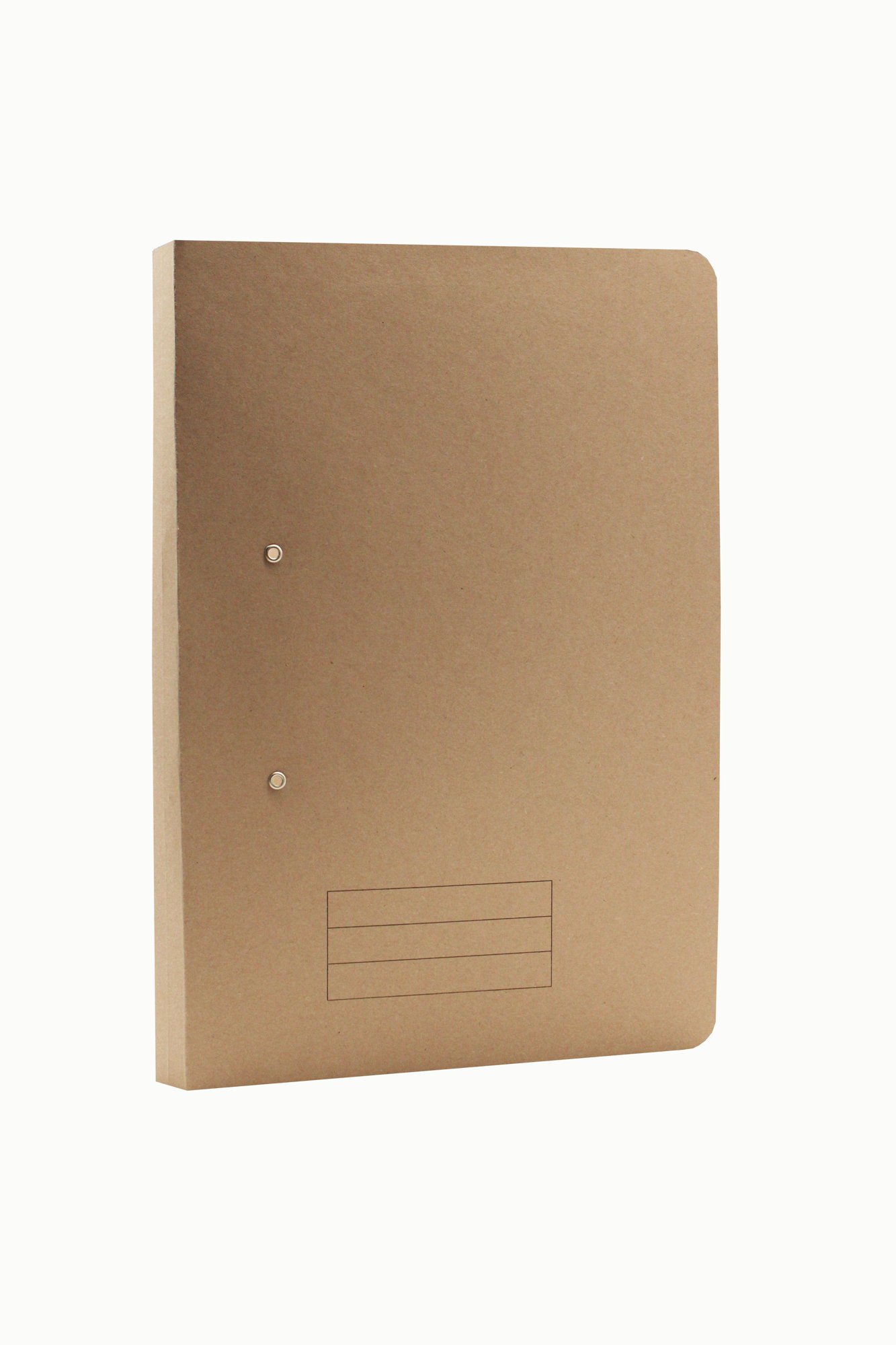 Exacompta Pocket Spring File Manilla Foolscap 285gsm Buff (Pack 25 ...