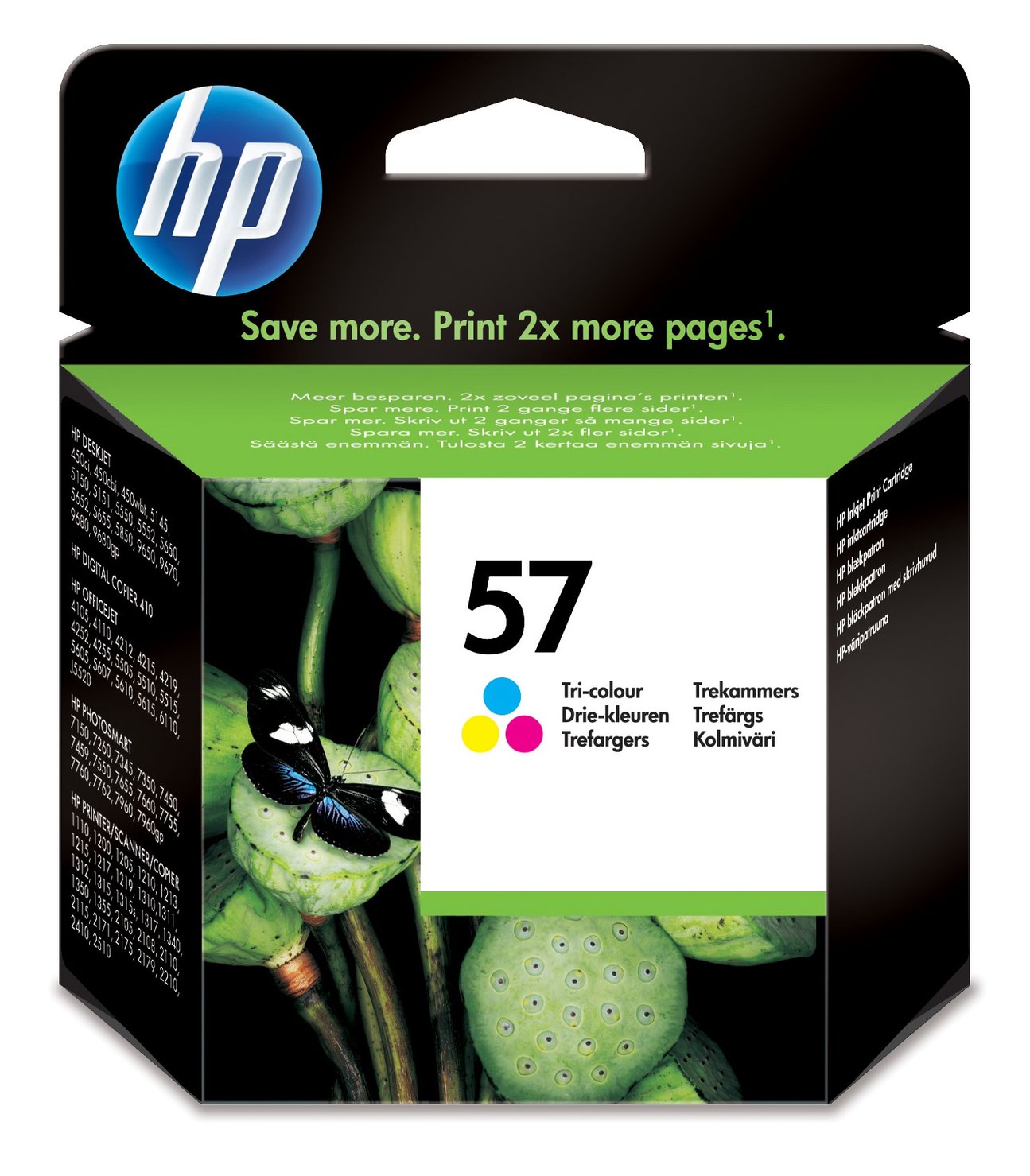 HP 57 Tricolour Standard Capacity Ink Cartridge 17ml - C6657A - GRADE A STOCK