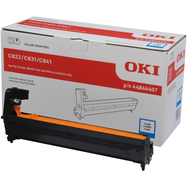 OKI Cyan Drum Unit 30K pages - 42918107 - GRADE A STOCK