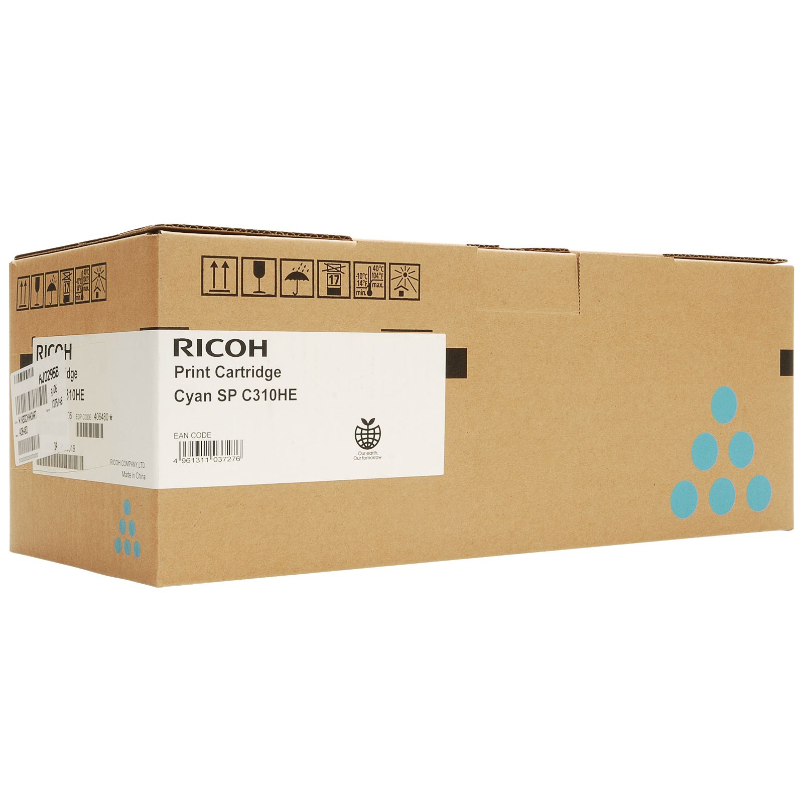 OEM Ricoh SPC311 Cyan Toner Ctg 406480 407637