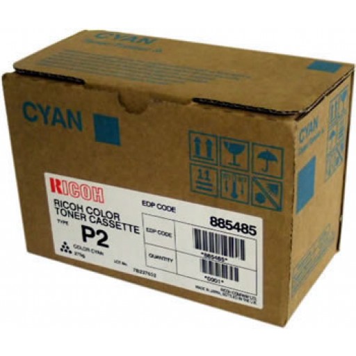 OEM Ricoh Aficio 2232 P2 Cyan Toner 885485 888238