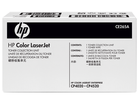 HP Waste Toner Box 36K pages for HP Color LaserJet Enterprise CM4540/CP4025/CP4525 - CE265A - GRADE A STOCK