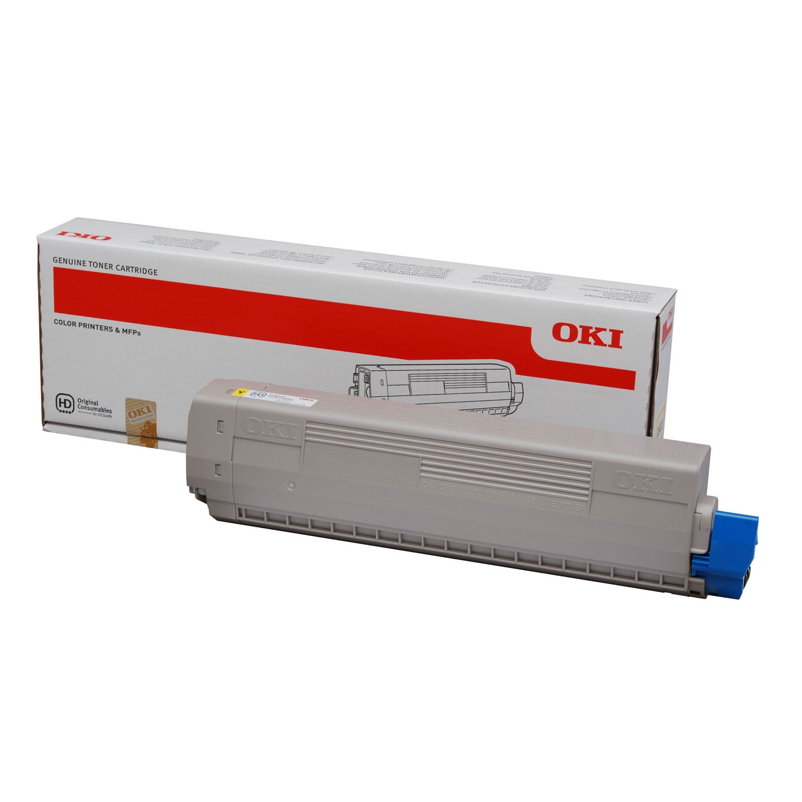 OKI Yellow Toner Cartridge 7.3K pages - 44844613 - GRADE A STOCK