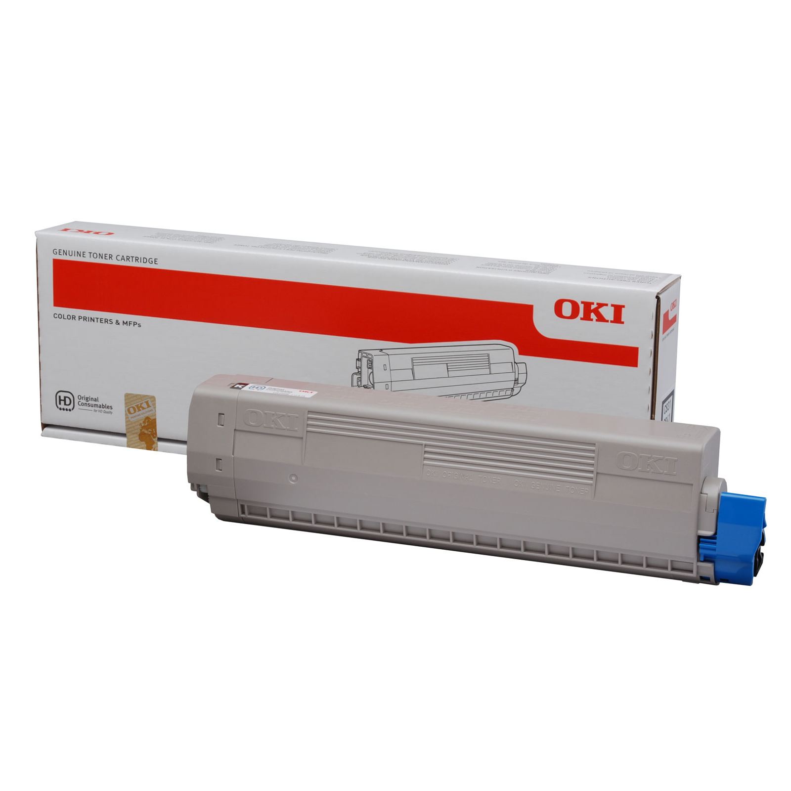 OKI Black Toner Cartridge 10K pages - 44844508 - GRADE A STOCK
