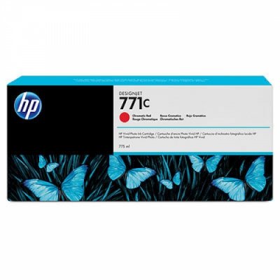 HP No 771C Chrmtc Red Standard Capacity Ink Cartridge 775ml - B6Y08A - GRADE A STOCK