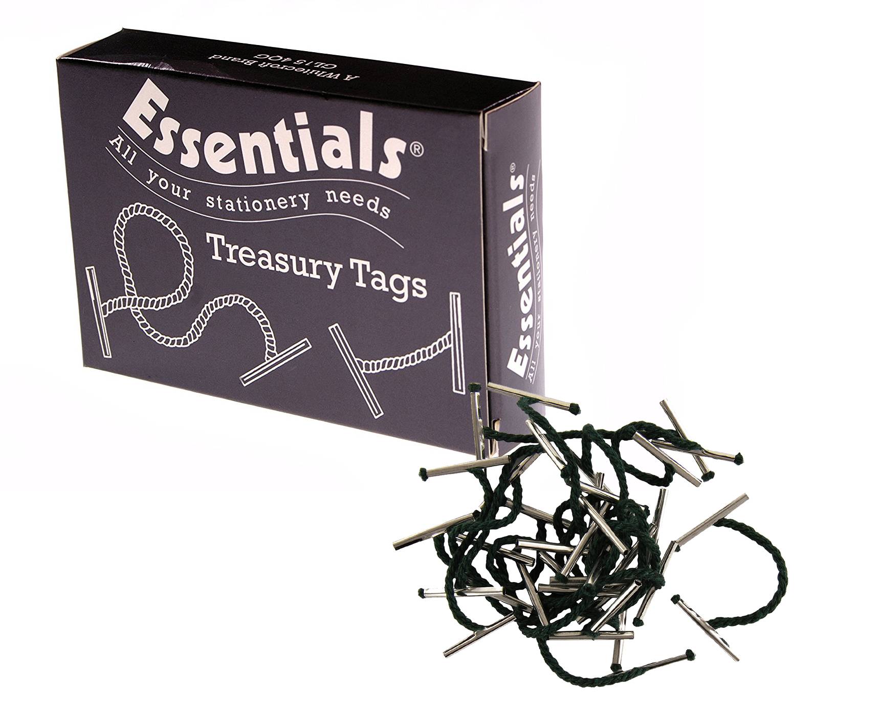 ValueX Treasury Tag Metal 25mm (Pack 100) - MPN 27151/10