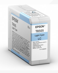 Epson T8505 Light Cyan Ink Cartridge 80ml - C13T850500 - GRADE A STOCK