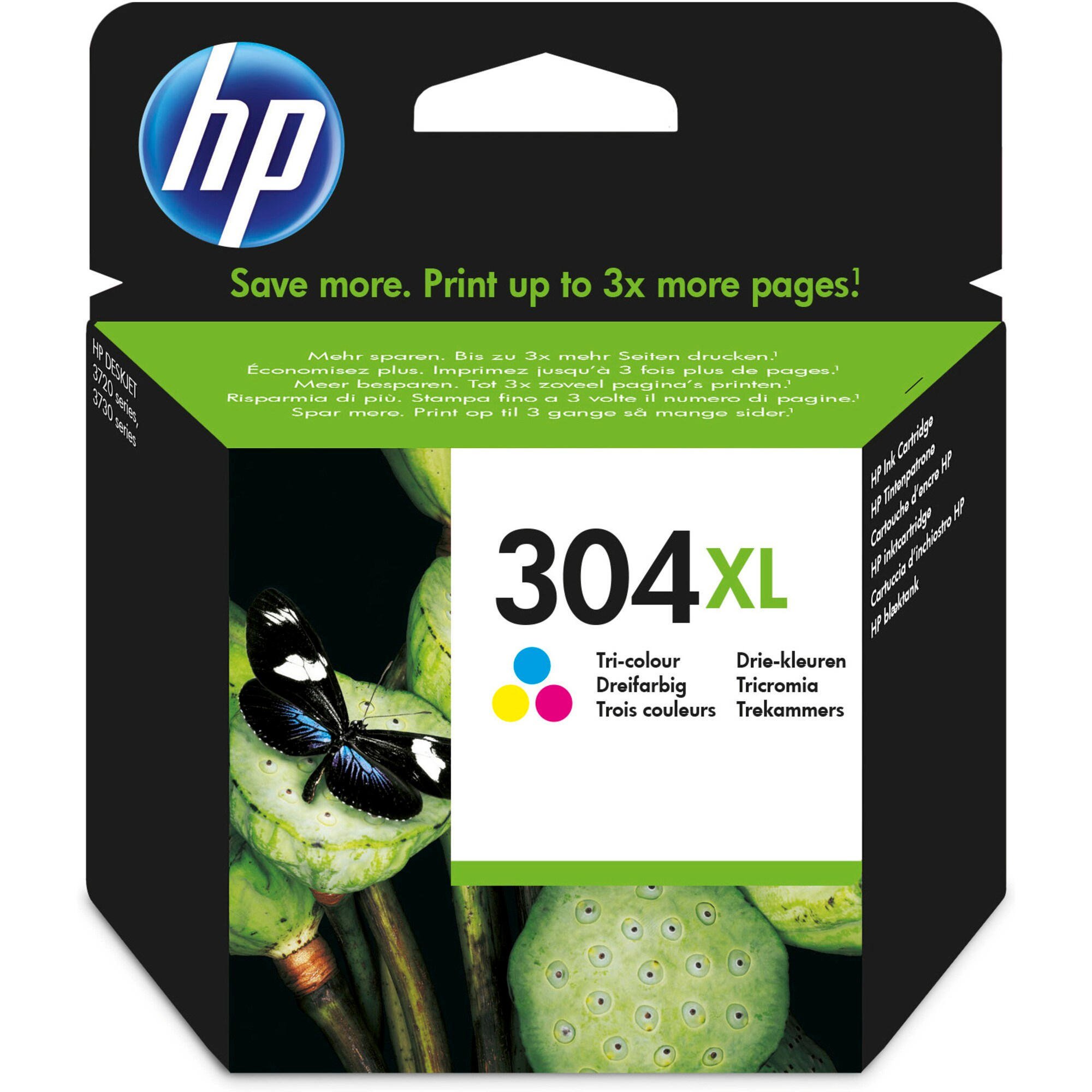 HP N9K06AE (304) Printhead cartridge black 100 pages @ 5% coverage 4ml