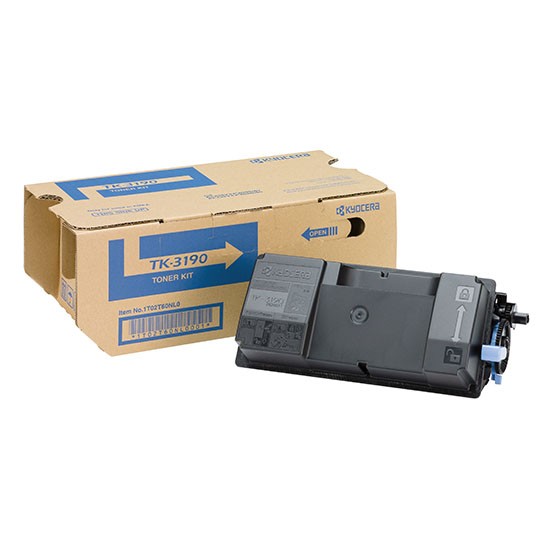 Kyocera TK3190 Black Toner Cartridge 25k pages - 1T02T60NL1 - GRADE A STOCK