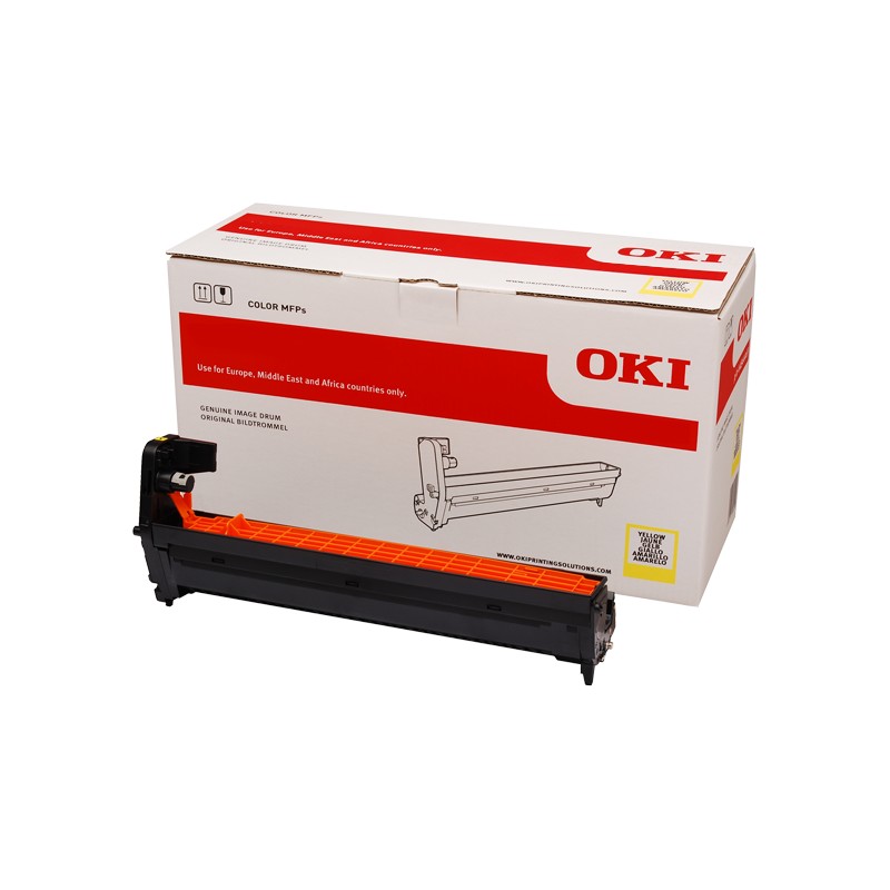 OKI Yellow Drum Unit 30K pages - 46507413 - GRADE A STOCK