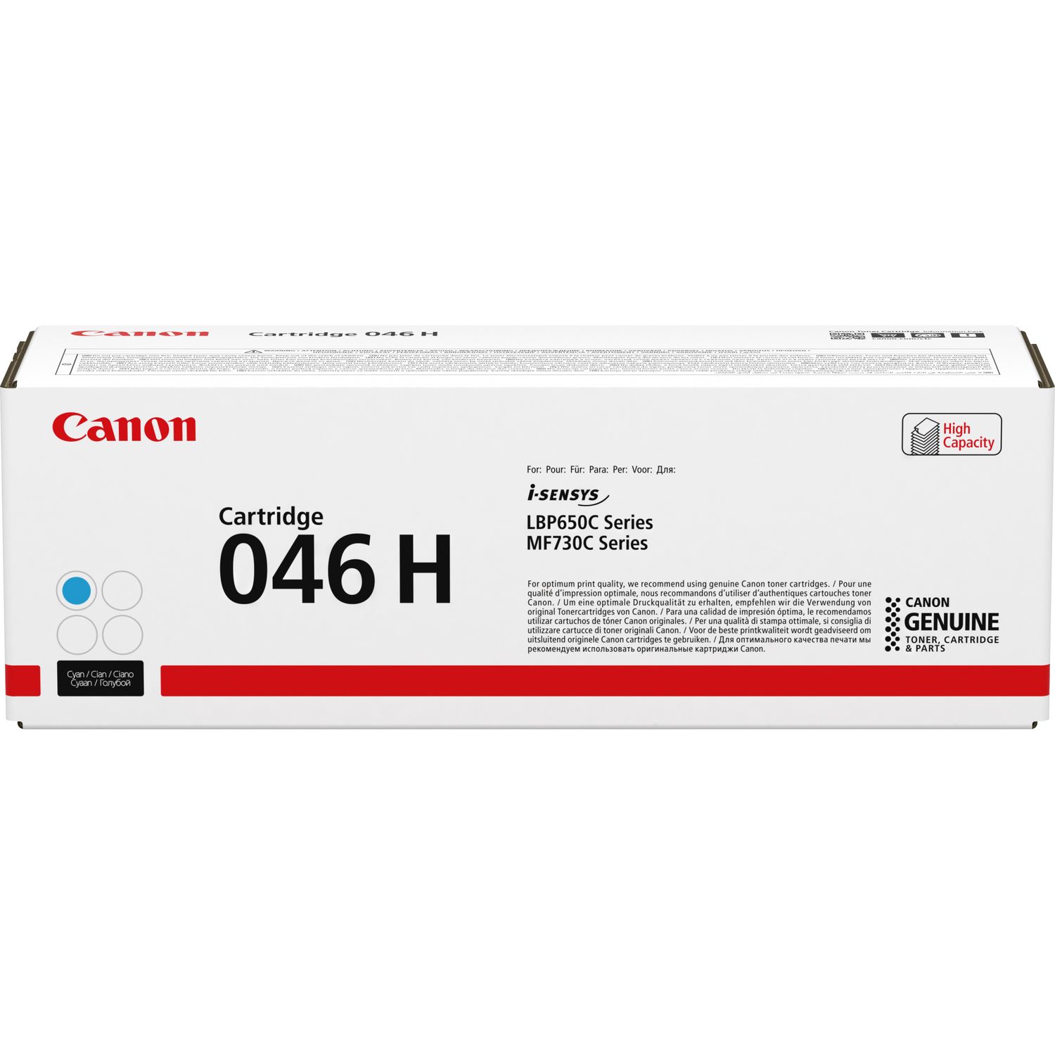 OEM Canon 1252C002 046HM Magenta 5000 Pages Original Toner