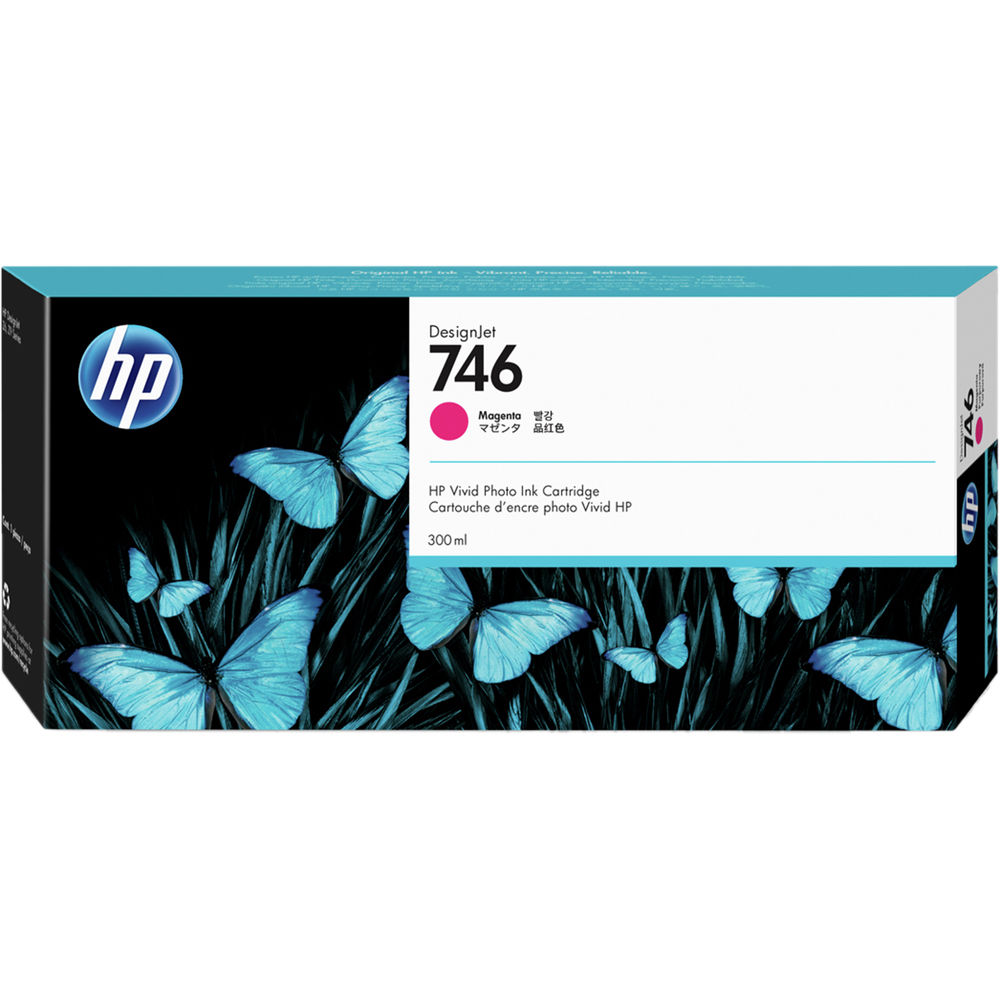 HP 746 Magenta Standard Capacity Ink Cartridge 300ml - P2V78A - GRADE A STOCK