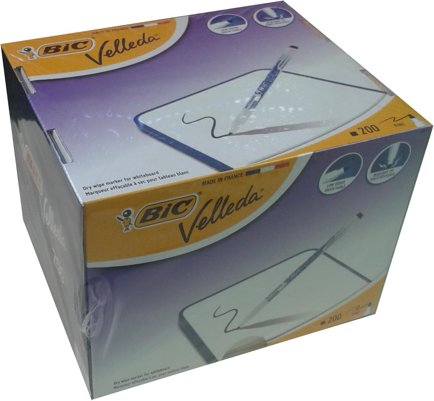 BIC Cristal Fun Purple Ballpoint Pen Large Pack of 20