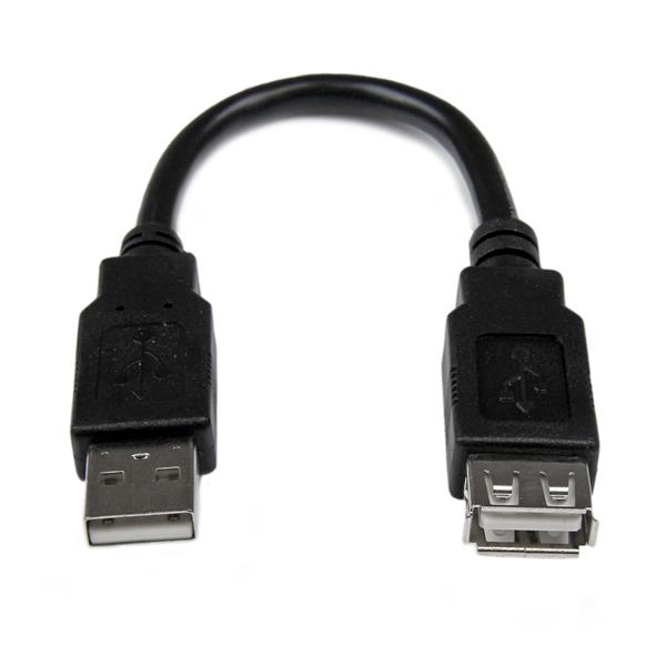Startech.Com 6In Usb 2.0 Extension Adapter Cable
