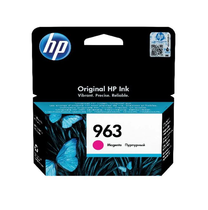 OEM HP 963 Cyan Original Ink Cartridge 3JA23AE 700 Pages