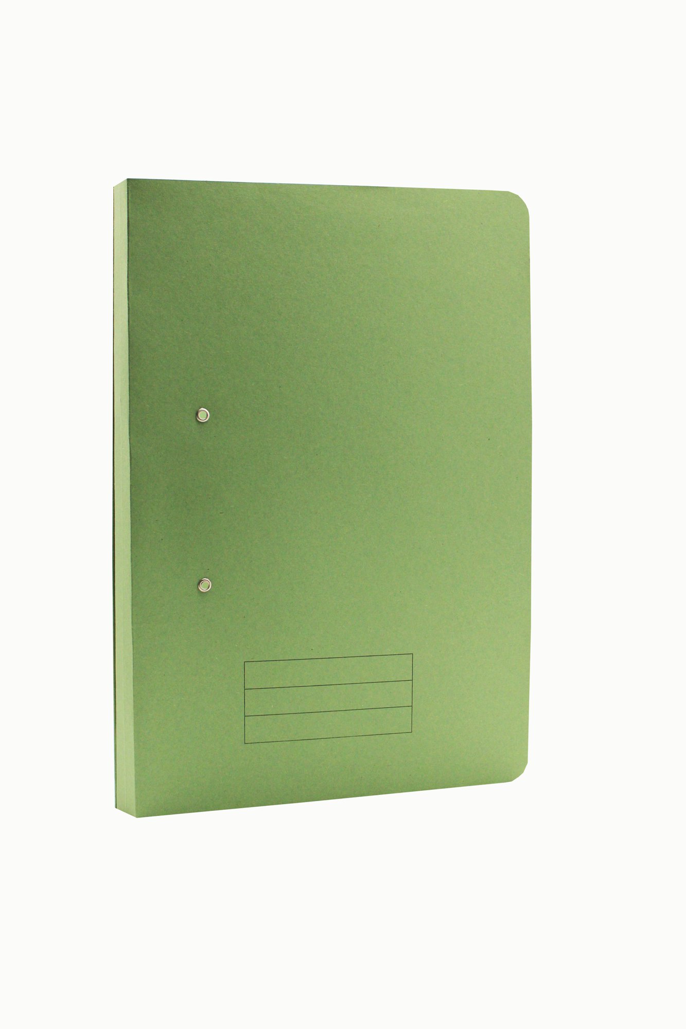 Exacompta Pocket Spring File Manilla Foolscap 285gsm Green Pack 25 ...