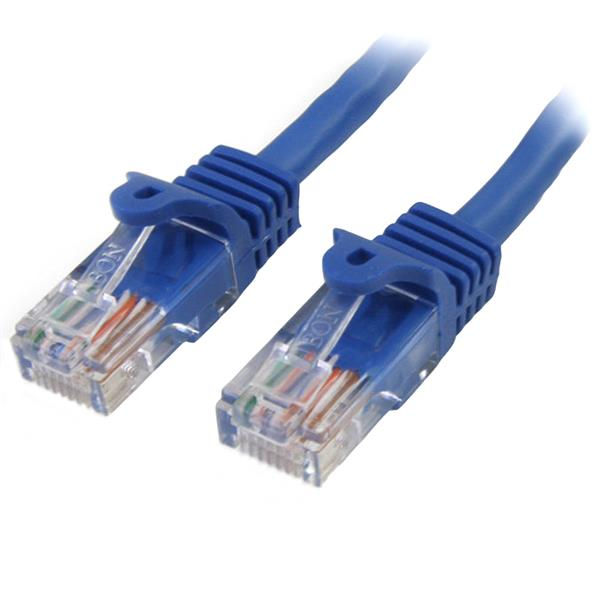 Startech.Com 1M Blue Snagless Cat5e Patch Cable