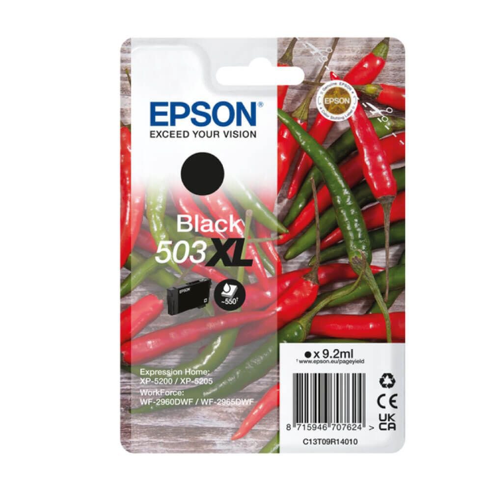 Epson C13T09Q64010 503 Ink Cartridge Multi Pack BKCMY 210pg+3x165pg Pack=4