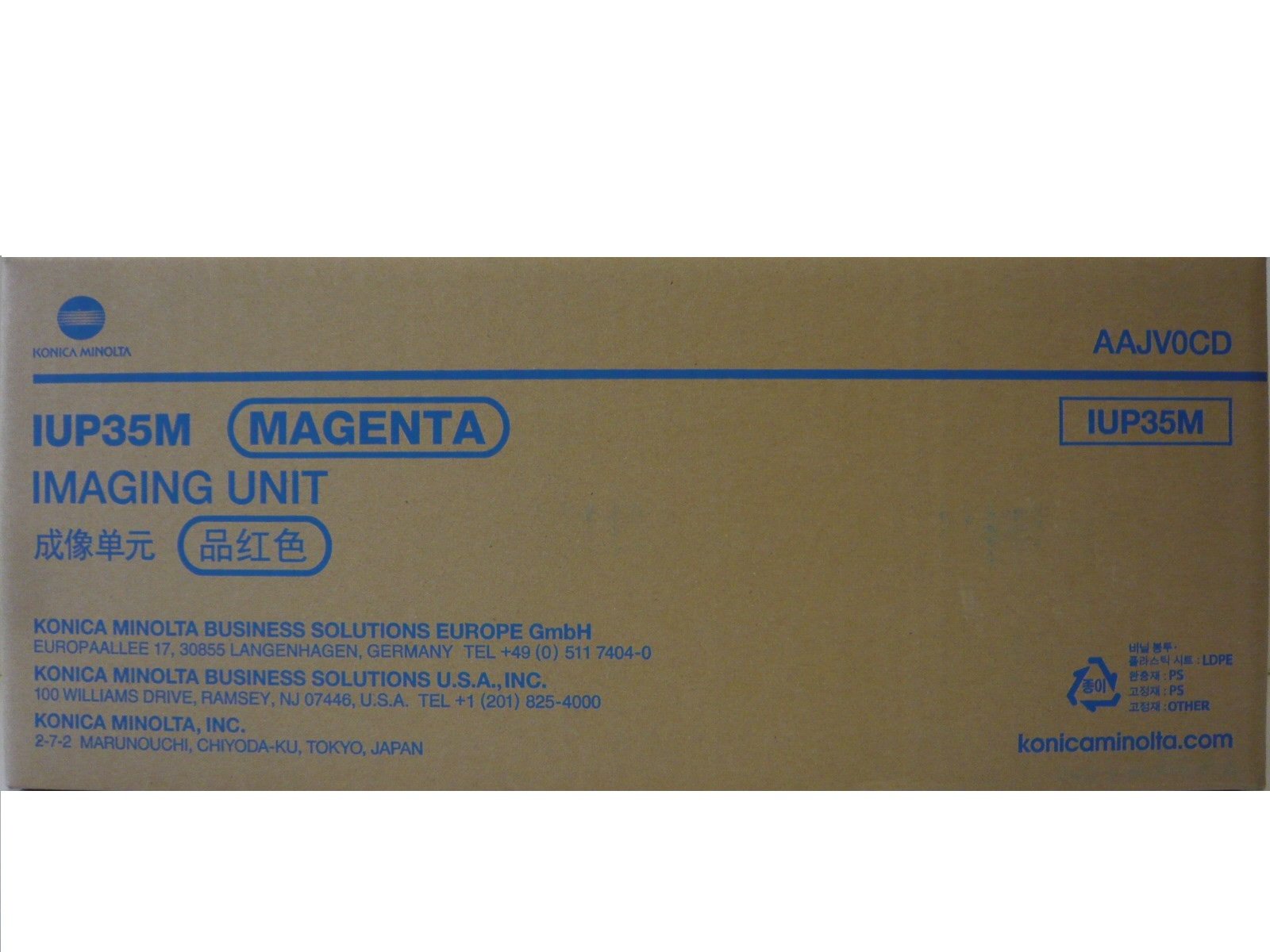 Konica Minolta AAJV01D/IUP35K Drum unit black