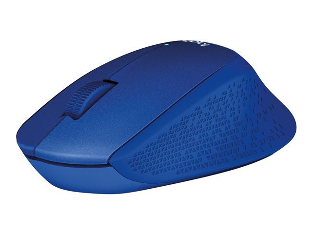 Logitech M330 Silent Plus 1000 Dpi Rf Wireless Optical 3 Buttons Blue Mouse