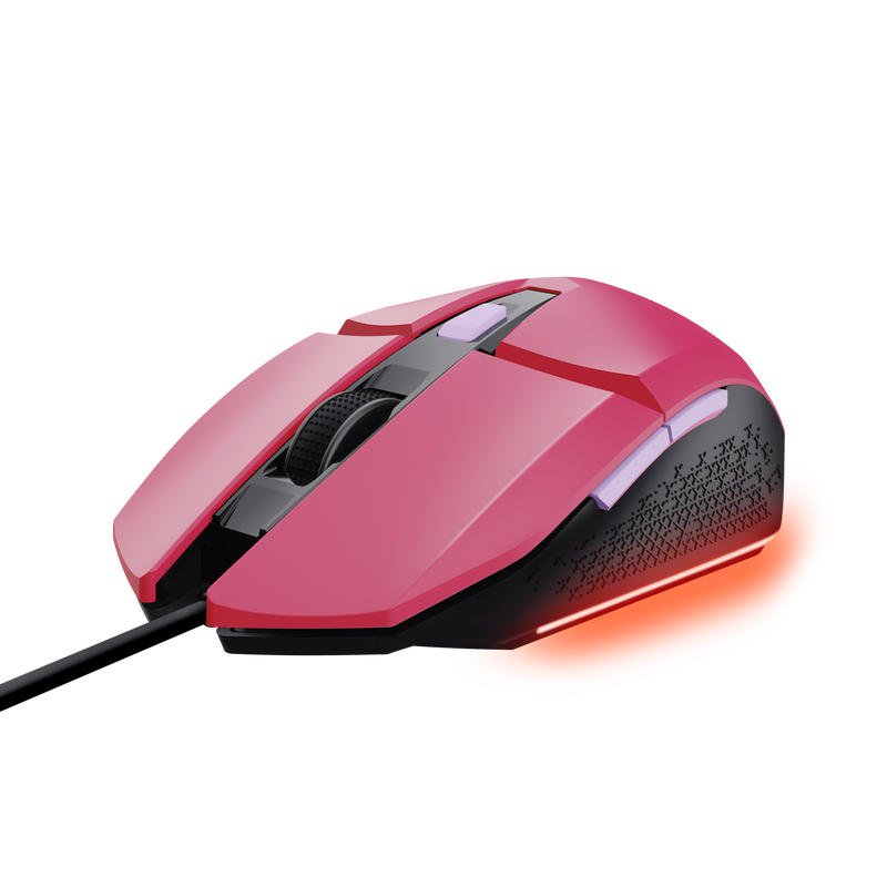 Trust Gxt 109P Felox 6400 Dpi Usb-A Wired Pink Gaming Mouse