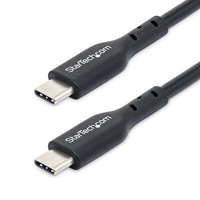 Startech.Com 2M 60W Power Delivery Usb-C Black Charging Cable