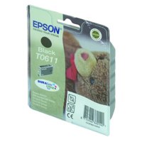 Epson T0611 Teddy Bear Black Standard Capacity Ink Cartridge 8ml - C13T06114010 - GRADE A STOCK