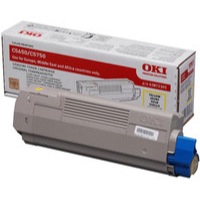 OKI Yellow Toner Cartridge 2K pages - 43872305 - REBOXED