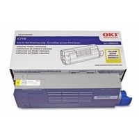 OKI Yellow Toner Cartridge 11.5K pages - 44318605 - GRADE A STOCK