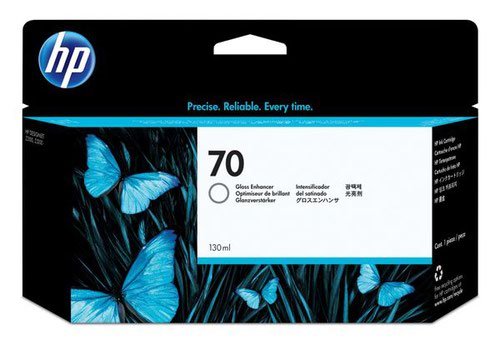 HP No 70 Glossy Optimizer Standard Capacity Ink Cartridge 130ml - C9459A