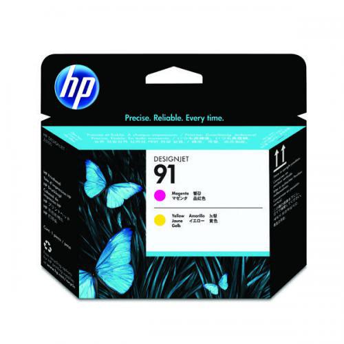 HP No 91 Printhead Magenta and Yellow - C9461A