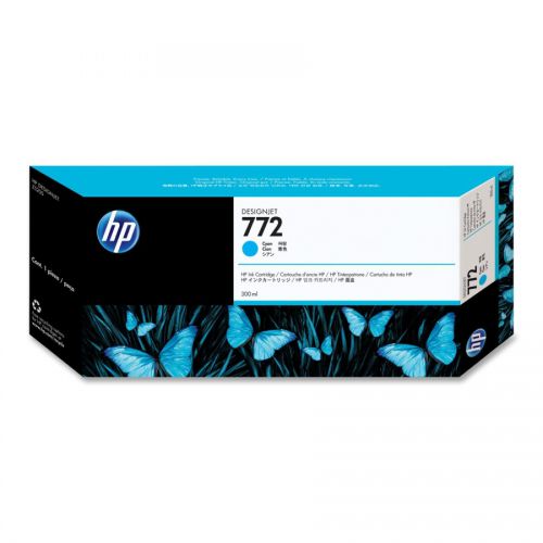 HP No 772 Cyan Standard Capacity Ink cartridge 300ml - CN636A