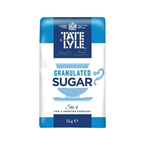 Tate & Lyle Granulated White Sugar Bag (Pack 1Kg) - 0403426