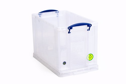 Really Useful Plastic Storage Box 24 Litre Clear - 24CCB