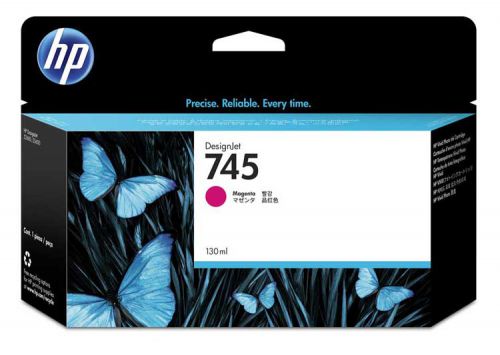 HP No 745 Magenta Ink Cartridge 130ml - F9J95A