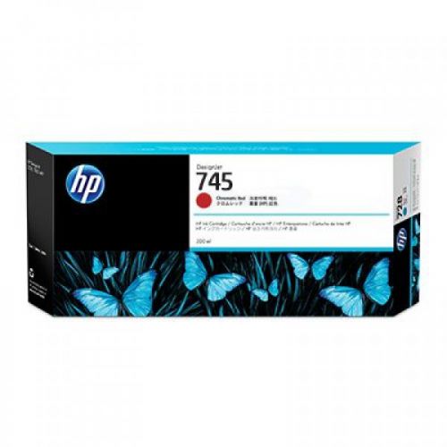 HP No 745 Chromatic Red Standard Capacity Ink Cartridge 300ml - F9K06A