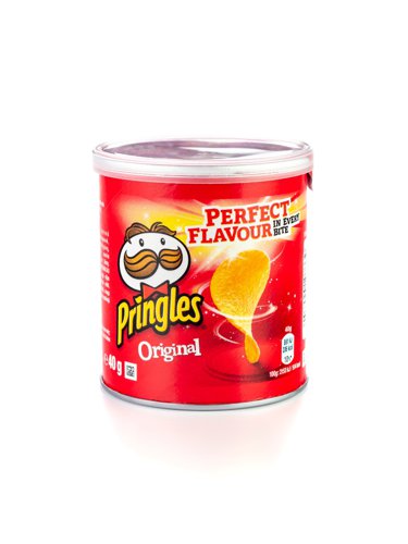 Pringles Original Flavour 40g Tube (Pack 12) - 0401086x12