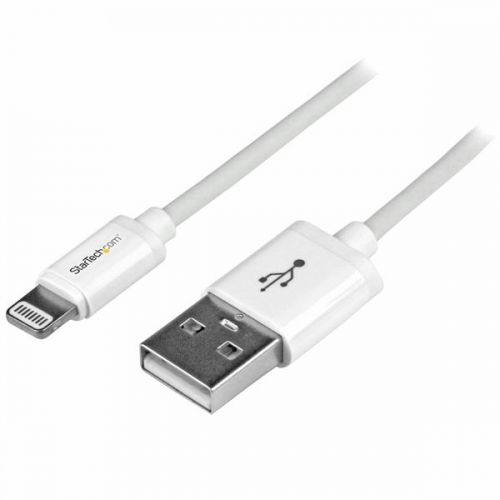 StarTech.com 1m USB to Lightning Apple MFi Certified Charging Cable White