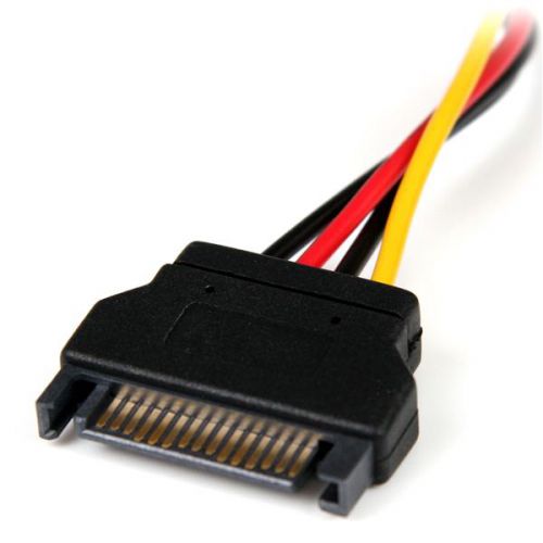 StarTech.com 6 Inch SATA to LP4 Female to Male Power Cable Adapter