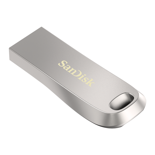 SanDisk Ultra Luxe 256GB USB 3.1 Gen 1 Silver Flash Drive