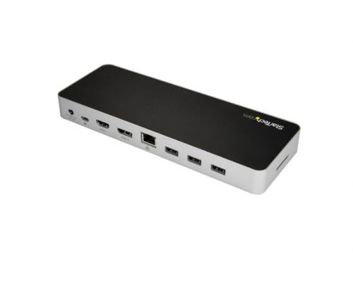 StarTech.com USB-C Dual 4K Monitor Docking Station with 60W Power Delivery