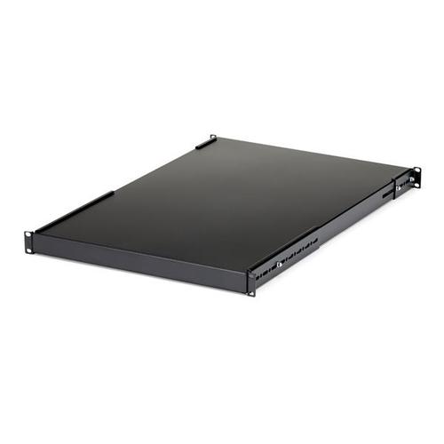 StarTech.com 1U 4-Post Adjustable Server Rack Mount Shelf - 330lbs 150kg