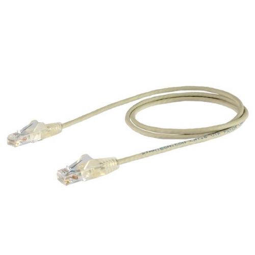 StarTech.com 1.5m CAT6 Slim UTP Grey Patch Cable